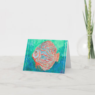Tropical Fish Card