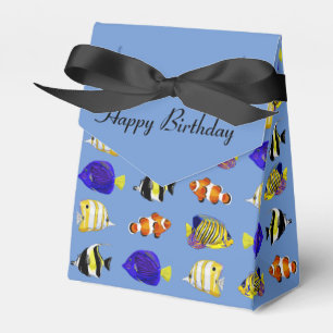 Tropical Fish Favor Box