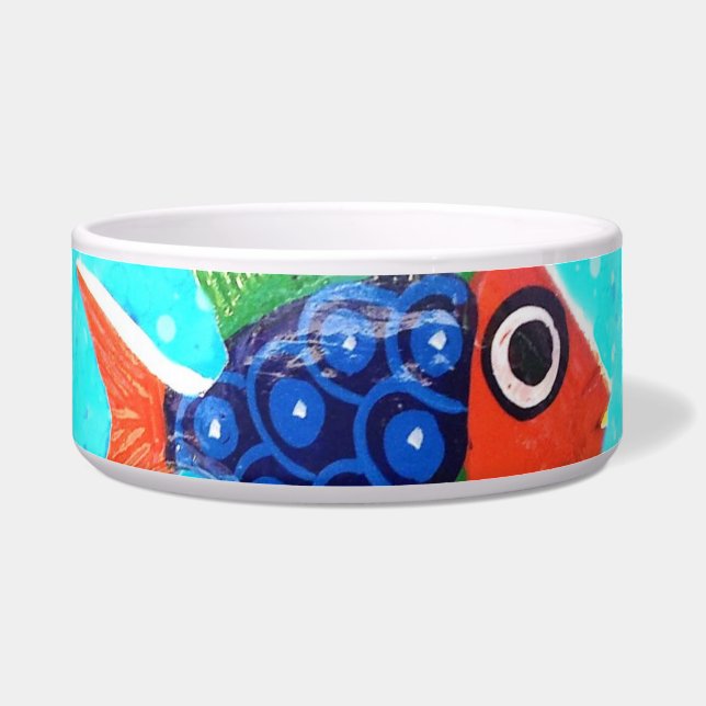 Tropical Fish Food Bowl (Front)
