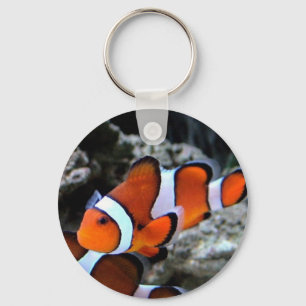 Tropical Fish Keychain