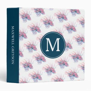 Tropical Fish Marine Life Back To School Binder