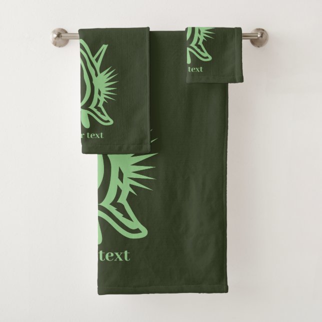 Tropical Fish Nautical Bath Towel Set (Insitu)