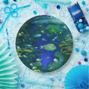 Tropical fish Paper Plates