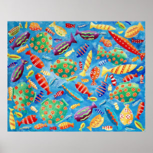 Tropical Fish Poster