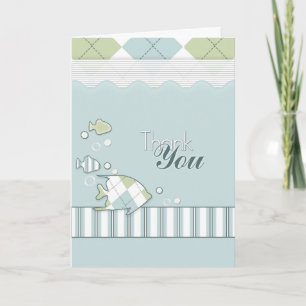 Tropical Fish Thank You Card
