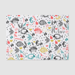 Tropical Fish Tissue Paper