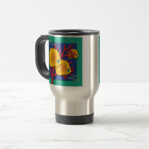 Tropical Fish Travel Mug
