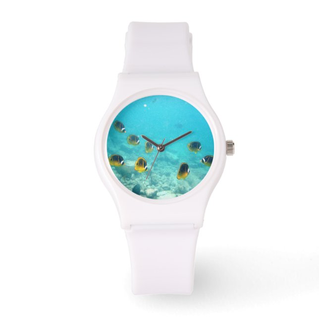 Tropical Fish Underwater Sporty Watch (Front)