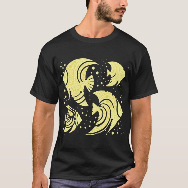 Tropical Fish Yellow T-Shirt (Front)