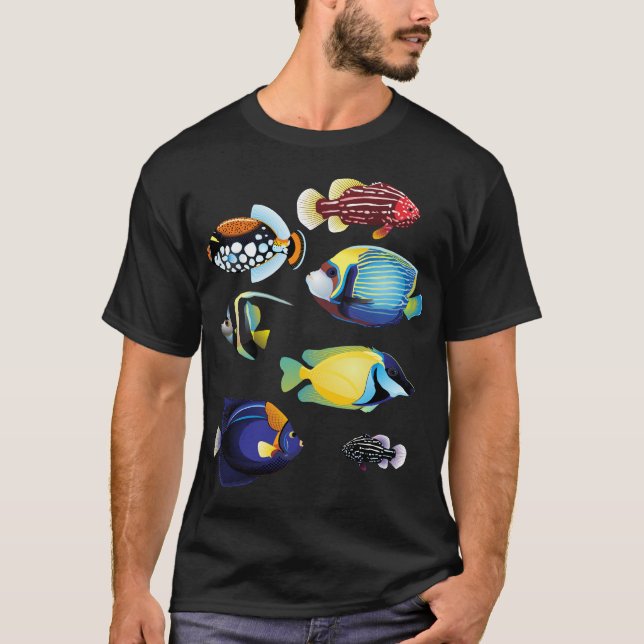 Tropical Fishes T-Shirt (Front)