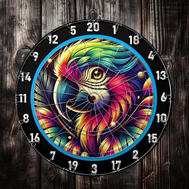 Tropical Flair Parrot Dartboard Adventure (Creator Uploaded)