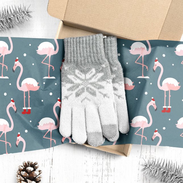  Tropical Flamingo Christmas Tissue Paper (Creator Uploaded)