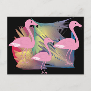 Tropical Flamingo Gifts Postcard