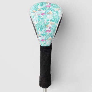 Tropical Flamingo Golf Head Cover