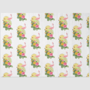 Tropical Flamingo Series Design 11 Tissue Paper