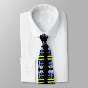 Tropical Flamingo Tie
