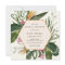 Tropical Floral Bridal Shower Invitation