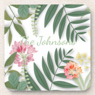 Tropical Floral Coaster