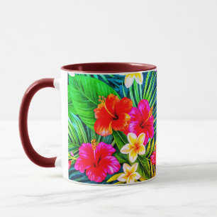 Tropical Floral Gift Mug