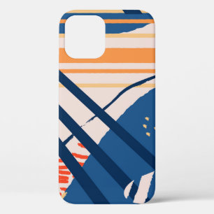 Tropical Floral: Modern Header iPhone 12 Case