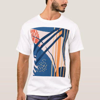 Tropical Floral: Modern Header T-Shirt