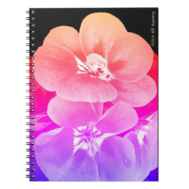 Tropical Floral Notebook (Front)