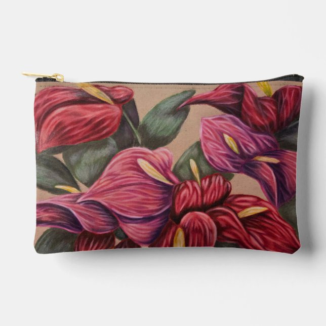 Tropical floral print bag (Front)