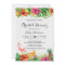 Tropical Floral Rustic Wood Flamingo Bridal Shower