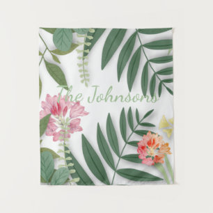 Tropical Floral Tapestry