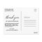 Tropical Floral Wedding Calligraphy Thank You
