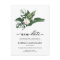 Tropical Floral Wedding Postponement New Date