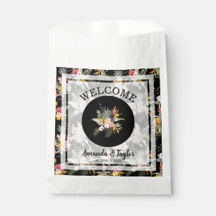 Tropical Floral Welcome Favour Bag