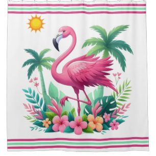 Tropical/Florida pink flamingo