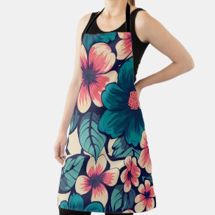 Tropical Flower Apron