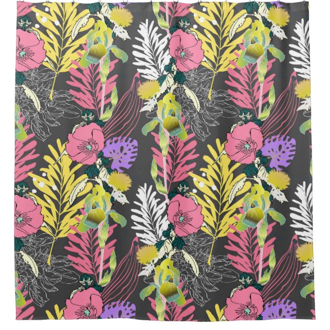 Tropical Flower Art: Original Pattern. (Front)