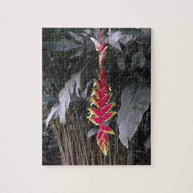 Tropical Flower Jigsaw Puzzle (Vertical)