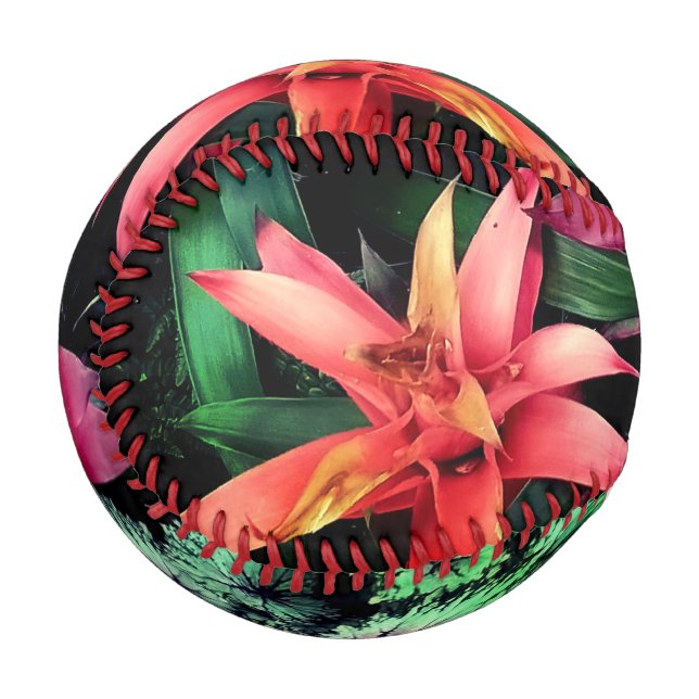 Tropical flowers baseball (Front Left)