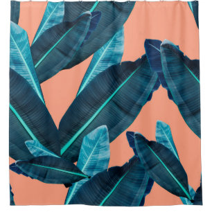 Tropical flowers, botanical seamless background.