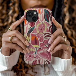 Tropical Flowers   iPhone 15 Case
