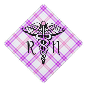 Tropical Flowers Nursing Graduatuion Tassel Topper