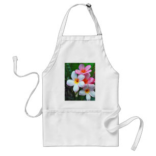 Tropical flowers standard apron