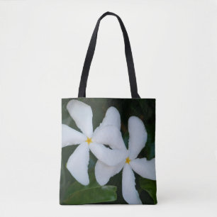 Tropical Flowers Tote Bag