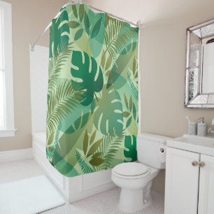 Tropical Foliage Airy Green Leaves