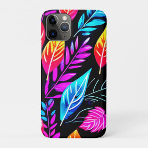 Tropical Foliage: Leaf Art iPhone 11 Pro Case