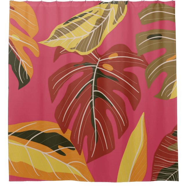 Tropical forest. Abstract nature illustration patt (Front)