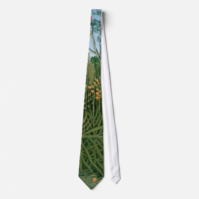 Tropical Forest, Henri Rousseau Tie (Front)