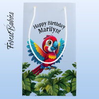 Tropical Forest Jungle Macaw Safari Parrot Bird