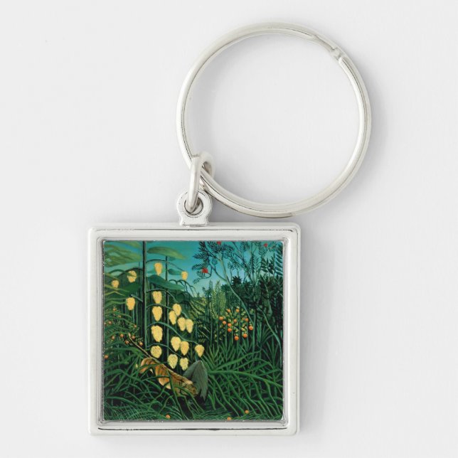 Tropical Forest Keychain (Front)