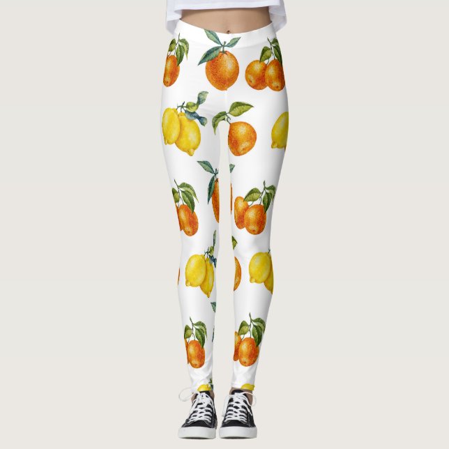 Tropical Forest Leggings (Front)