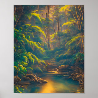 Tropical Forest Poster